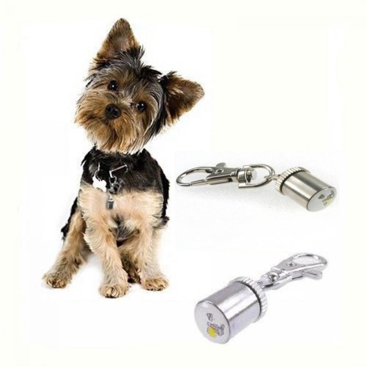 Heißer Verkauf Blinkende Haustier Nacht Led Licht Sicherheit Clip Tag Katze Hund Halsband Blinker