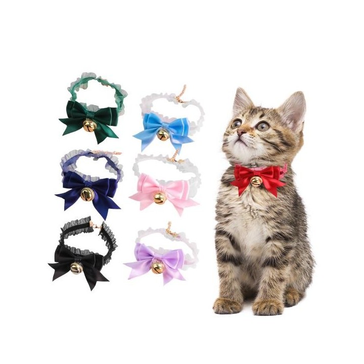 Halstuch für Haustiere, verstellbar, mit Verlängerungskette, hautfreundlich, reizt nicht, leicht zu tragen, dekorativ, Polyes