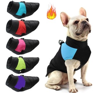 Wasserdichter Hundemantel, warme Haustierjacke, Winterkleidung für kleine und mittelgroße Hunde, Welpen, kaltes Wetter, Kostü