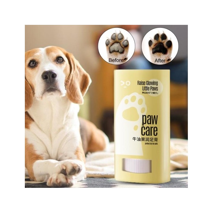 Natürlicher Pfotenbalsam für Haustiere, natürliche Inhaltsstoffe, tief feuchtigkeitsspendende, beruhigende, risshemmende Repa