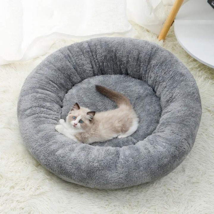 MAITA Katzenstreu Four Seasons Universal Hundehütte Winter Warme Katzenmatte Katzenstreu Kätzchen Haustierbedarf Katzenbett S