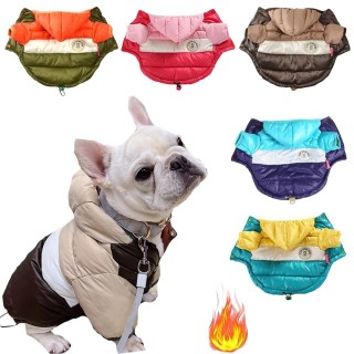 Hunde-Winter-Kapuzenpullover, Hundekleidung für kaltes Wetter, wasserdichte Daunenjacke für große Hunde, warmer Winter-Hundem