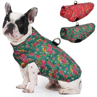 Gepolsterte Hundekleidung Winter Yorkshire Weste Mantel für kleine Hunde Jacke Mode im chinesischen Stil Welpen Nordosten Gro