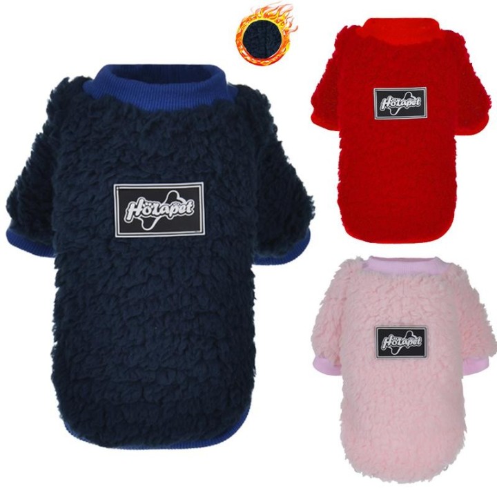 Winter-Hundekleidung für kleine mittelgroße Hunde und Katzen, warme, weiche Haustier-Fleecejacke, Mäntel, Kleidung, Welpenkos