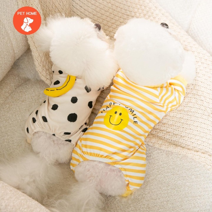 Warme Haustierkleidung, süßer Druckmantel, Hemdjacke für kleine und mittelgroße Hunde, Katzen, Teddy, französische Bulldogge,