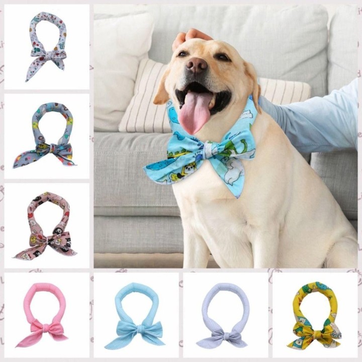 Kühlendes Stirnband für Welpen, Kätzchenhalsband, kühlender Schal für Haustiere, kühles Handtuch für Hunde, Eisschal für Hund