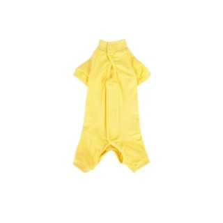 OP-Kittel für Haustiere, einfach anzuziehen, Anti-Leck-Befestigungsband XS blau