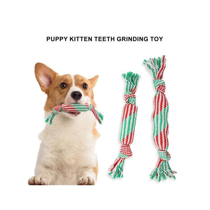 Interaktives Spielzeug für Welpen, Kätzchen, Zähneknirschen, superweich, bissfest, Linderung von Angstzuständen, Bonbonform A