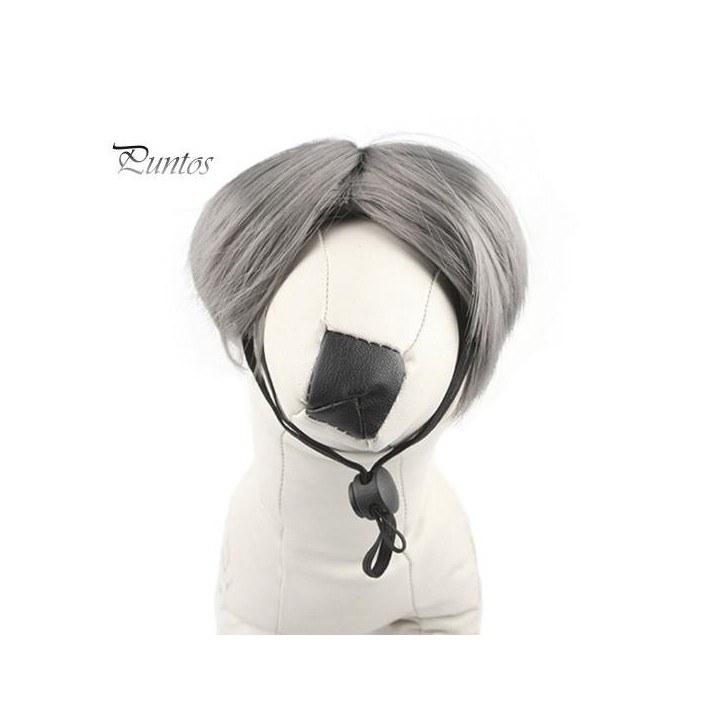 Haustier-Perücke, Katzen-Hunde-Perücke, Cosplay-Kostüm, verstellbares elastisches Band-Design, lustige Kopfbedeckung, DIY-Hau