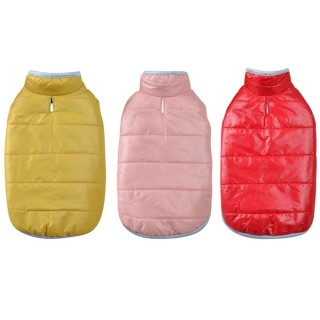 Haustier Hund Katze wasserdichte doppelseitige Farbweste kleine Hunde Reversible Kleidung S