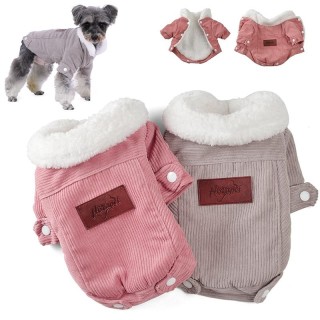 Winter Hundekleidung Verdicken Fleece Welpen Katzen Mantel Herbst Bequeme Haustierjacken Für Kleine Hunde Chihuahua Französis