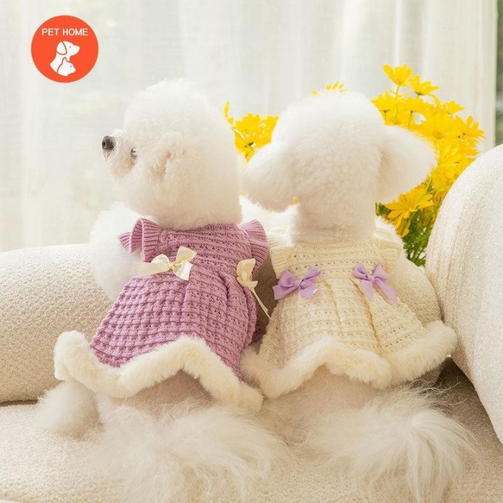 Warme Haustierkleidung, süßer Druckmantel, Hemdjacke für kleine und mittelgroße Hunde, Katzen, Teddy, französische Bulldogge,