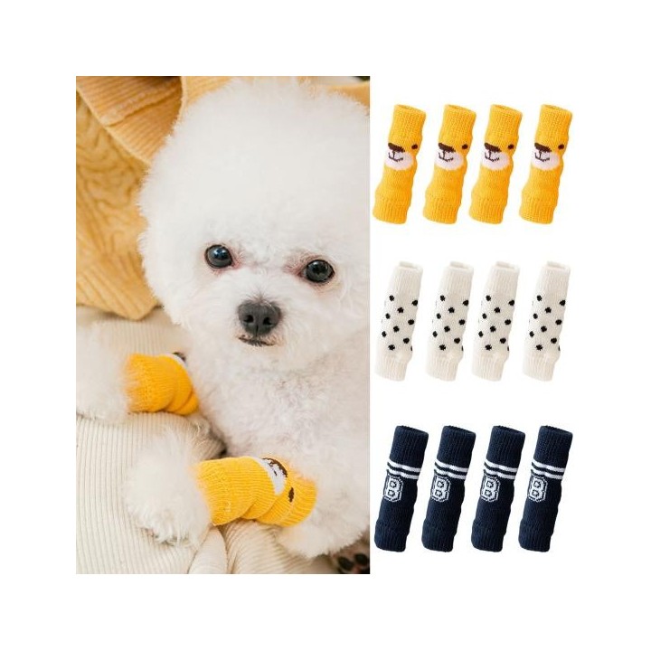 Winter Haustier Bein Leggings Hund Gelenk Knie Pads Katze Welpen Socken Atmungsaktive Hunde Warme Pfote Socken Haut-freundlic