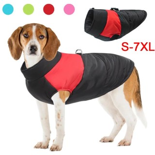 Hunde-Winterkleidung, warme Welpenjacke, Weste, Haustiermantel für kleine, mittelgroße und große Hunde, warmer, gepolsterter