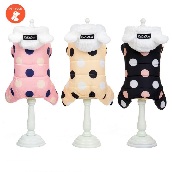 Wasserdichte Winter Haustier Hund Kleidung Warme Haustier Plüsch Daunen Mantel Jacke Overall Welpen Kleidung Kleine Hund Chih