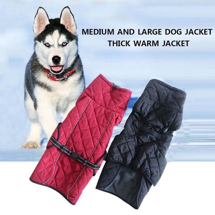 Kleidung 1 Mantel Winter weich für verdicken warme Stücke Hund Haustier Zubehör verstellbare Lieferungen 5XL schwarz