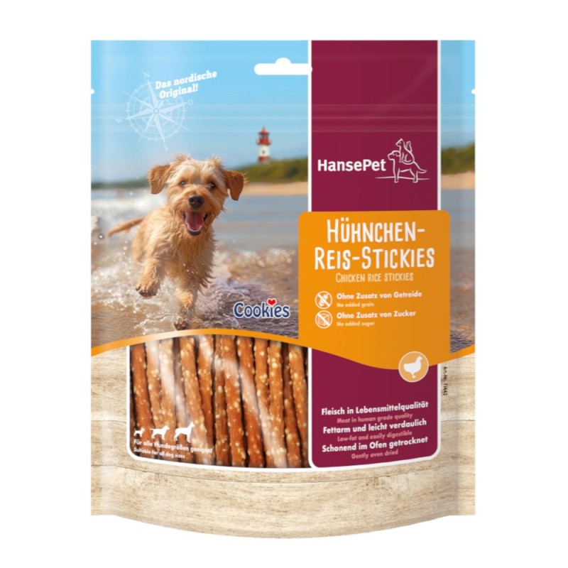 Cookie´s Delikatess Hühnchen Reis Stickies - Sparpaket: 3 x 200 g