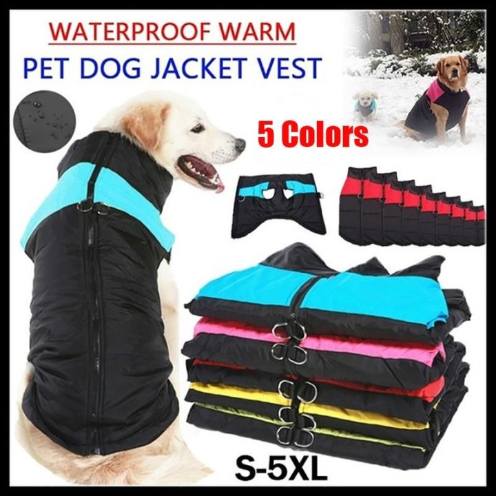 Welpen Mantel Jacke Haustier Weste Wasserdichte Hund Warme Kleidung Haustier Katze Baumwolle Heimtierbedarf Winter Kleidung S