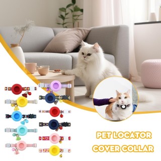 Nette Pet Reflektierende Kragen Mit Glocke Und Adresse Anhänger Halskette Silikon Schutzhülle Als C K8I2 red-1pcs