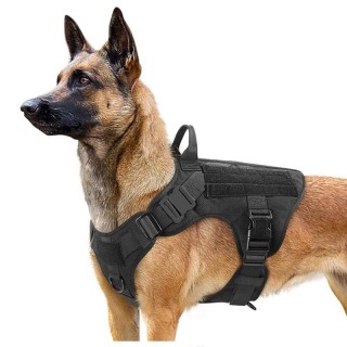 Taktisches Hundegeschirr, Militärisches Haustier, Deutscher Schäferhund, Haustier-Trainingsweste, Hundegeschirr und Leinen-Se
