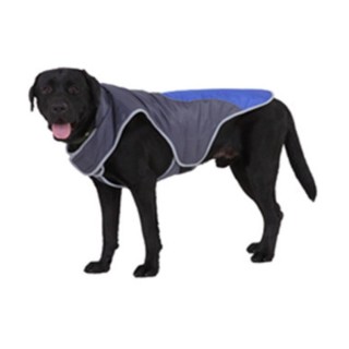 Baumwolle/Fleece Winter Warmer großer Hundemantel Weiche warme Hundejacke Outdoor Hundemantel Weste Herbst S-A orange