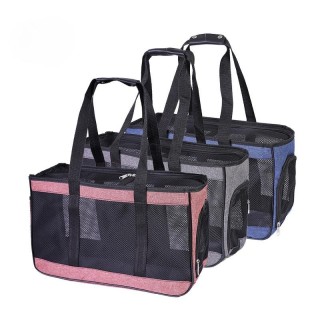 Neue Katzentasche mit großer Kapazität, faltbare Haustiertasche, tragbare tragbare Katzentasche, multifunktionale Haustier-Au