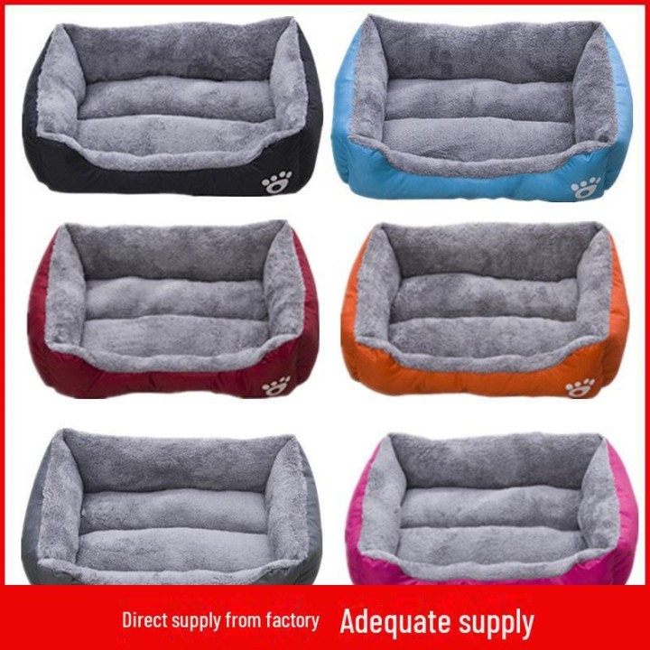 Farbenfrohes Haustierhaus für kleine und mittelgroße Hunde und Katzen – gemütliches Bett für Golden Retriever und Teddys sing