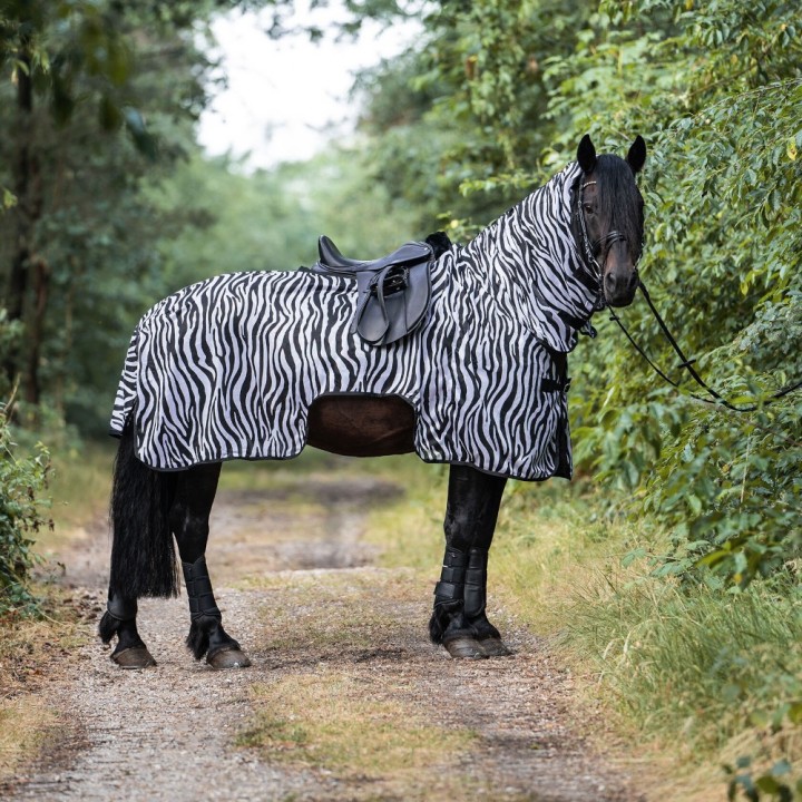 HKM Fliegenausreitdecke Zebra