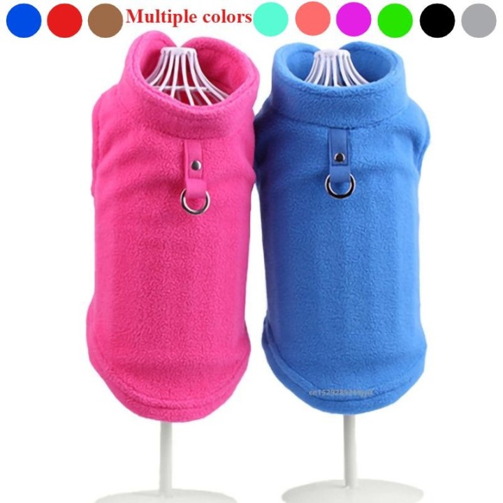 Fleece-Winter-Haustierkleidung für kleine Hunde, Yorkshire-Terrier-Kostüme, Welpen-T-Shirt, Hunde-Katzen-Westen, Chihuahua, f