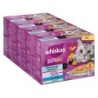 Sparpaket Multipack WHISKAS TASTY MIX Portionsbeutel 144 x 85 g - Fish of the Day in Sauce