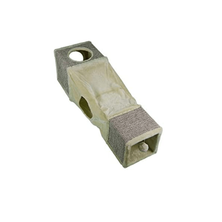 Spieltunnel beige-braun