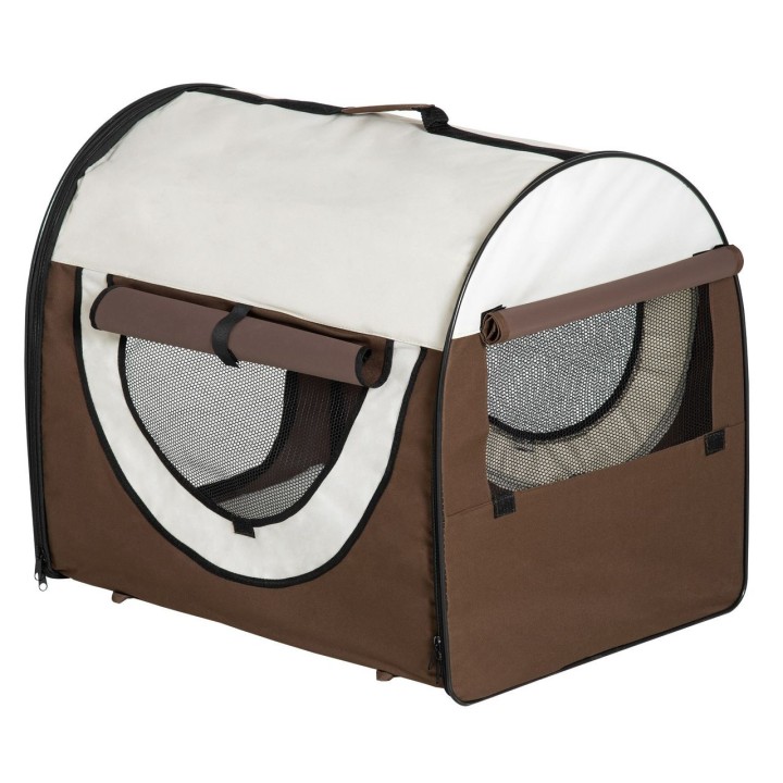 Hundebox faltbare Hundetransportbox Haustierrucksack 70 x 51 x 59 cm