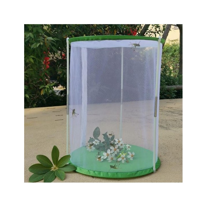 Yousheng Butterfly Habitat Mini-Gewächshaus für die Beobachtung im Innen- und Außenbereich. Stabiler, wiederverwendbarer Käfi