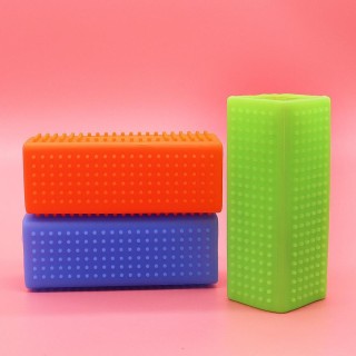 Duschbürste für Haustiere, Hundereinigung, Duschbürste, Katzenmassage, schwimmende Haarentfernung, rechteckige Katzenbürstenz