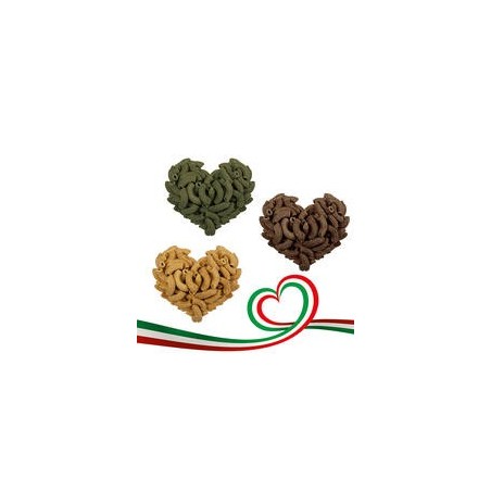 Hunde-Nudeln - Rigatoni - [Lachs & Meeresalgen - 1 x 125g]