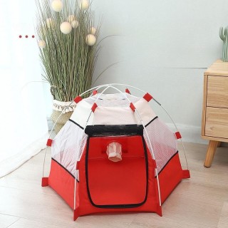 Geschlossene sechseckige Trockenbox für Haustiere, Katzen- und Hundebadezelt, Haustierbedarf