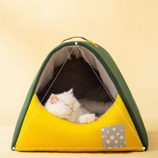 Katzennest, Winterwarmes Katzenhausnest, Geschlossenes Katzenbett, Kann Zerlegt Und Gewaschen Werden, Hundenest, Vier Jahresz