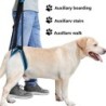 Haustier-Hundebeinstütze, hinteres Hebeband, Geschirr für alte Hunde, Hilfsmittel-Reha-Geschirr für Hunde mit schwachen Hinte