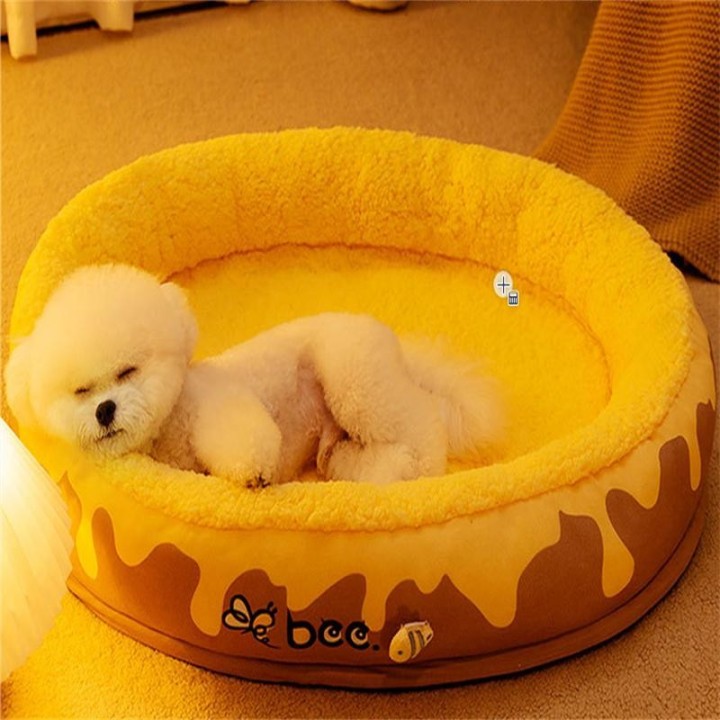 Hunde- und Katzenstreu für alle vier Jahreszeiten, kann zerlegt und gewaschen werden, warmes Hundebett, kleine und mittelgroß