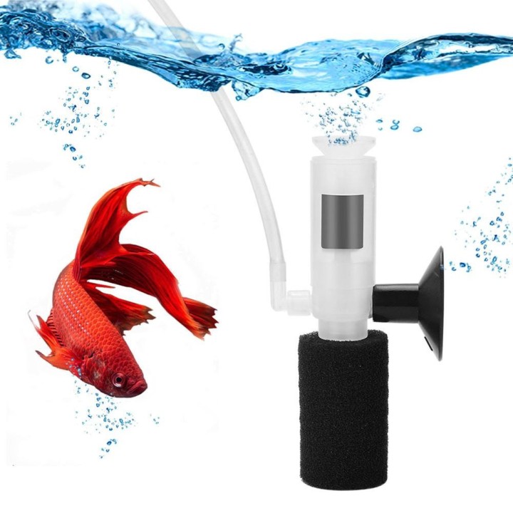 Mini-Aquariumfilter, mehrschichtiger biochemischer Schwammfilter, Aquarium-Aquarium-Zubehör YU-2832