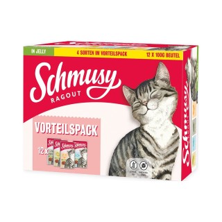 Schmusy Ragout in Jelly Vorteilspack 12x100g