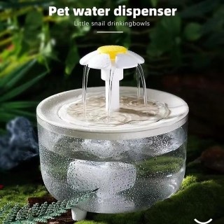 1200 ml USB Elektrische Stumm Auto Trinken Schüssel Automatische Umwälzung Haustier Wasser Brunnen für Katzen Wasser Dispense