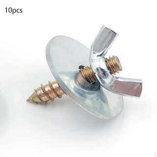 10 stück Vogel Sitzstangen Montage Schrauben Mutter Kits Käfig Metall M5 * 30 Sitzstange Befestigung with 1 Washer