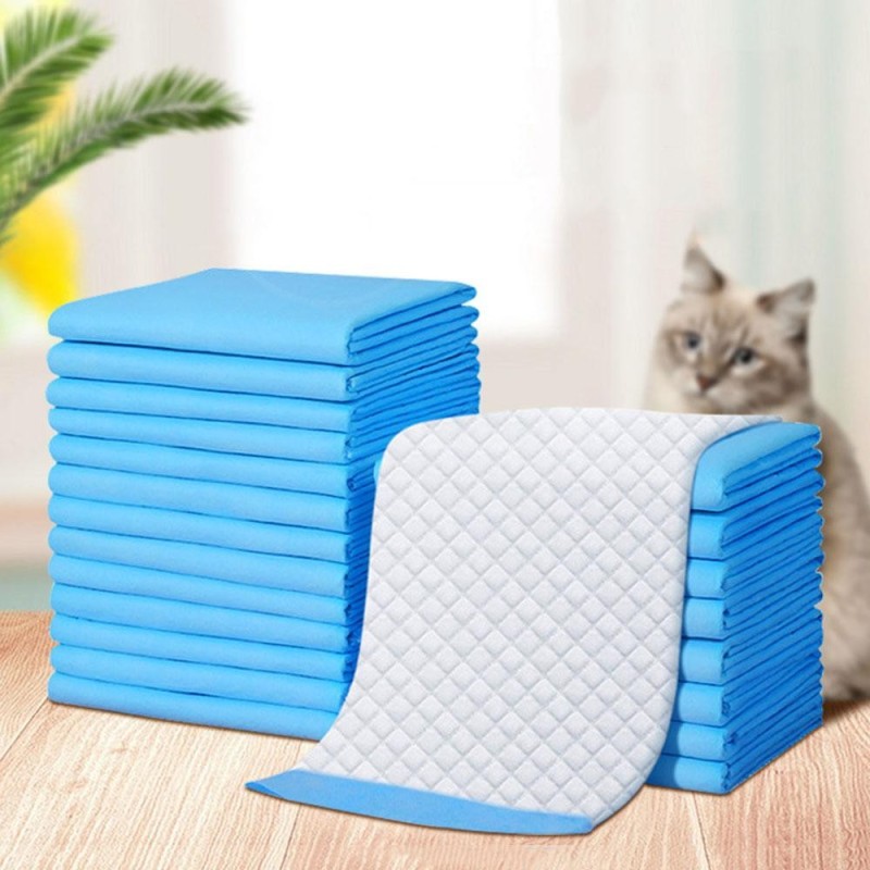 10 stücke 33*45 cm Super Saugfähigen Hund Katze Einweg Windel Deodorant Welpen Haustier Urin Windel Pad Matte Katzenstreu wc