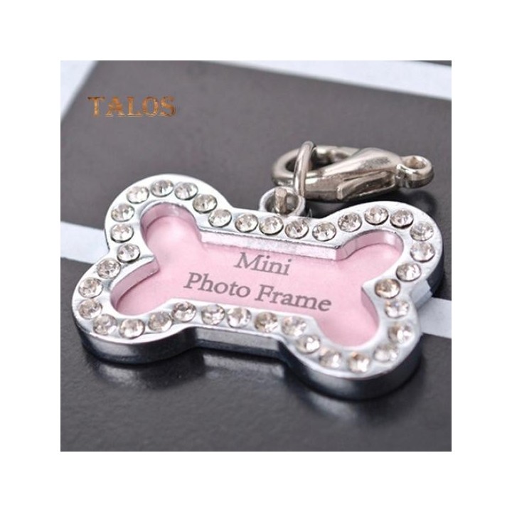 Langlebige Knochenform, Haustier-ID, Namensschild, Adressanhänger, Hundehalsband, Anti-Verlust-Karte