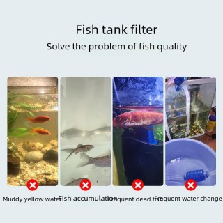 Leiser Wasserfallfilter und Sauerstoffpumpe für die Wandmontage im Aquarium Medium gauge