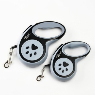 3 m 5 m Hundeleine für kleine Hunde und Katzen, einziehbar, langlebig, Pfoten-Design, Haustierleinen, für Spaziergänge im Fre