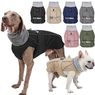 Winter-Haustier-Weste, Jacke, Winter, warm, für Welpen, Hunde, wasserdichte Kleidung, Mantel, Bekleidung S armee grüne