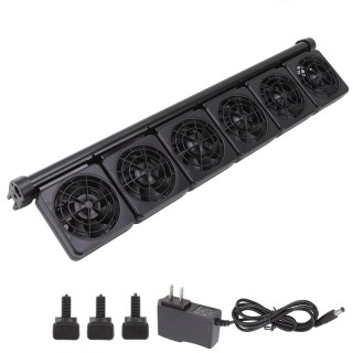 Aquarium-Kühlventilator, einstellbar, starker Wind, sicher, energiesparend, leiser Aquarium-Kaltwindkühler