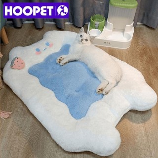 HOOPET Katzenmatte Katzenschlafkissen Katzenbett Kissen Matratze Haustierbodenmatte Zwinger Winter Warme Hundematte Heimtierb